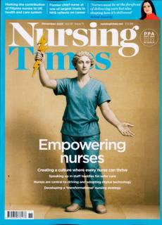 Nursing Times Magazine Issue NOV 25