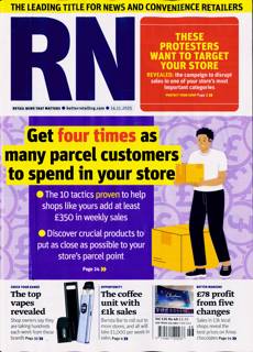 Retail Newsagent Magazine Issue 14/11/2025