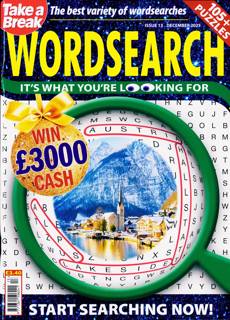Take A Break Wordsearch Magazine Issue NO 13