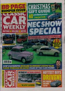 Classic Car Weekly Magazine Issue 12/11/2025