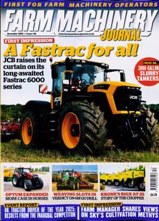 Farm Machinery Journal Magazine Issue DEC 25