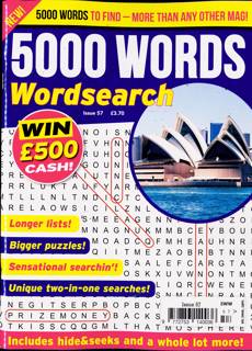 5000 Words Magazine Issue NO 57