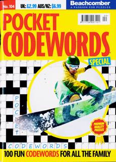 Pocket Codewords Special Magazine Issue NO 104