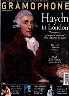 Gramophone Monthly Magazine Issue DEC 25