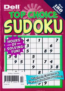 Totally Sudoku Magazine Issue 15 DEC 25