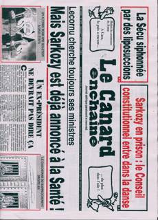 Le Canard Enchaine Magazine Issue NO5473