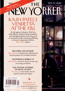 New Yorker Magazine Issue 24/11/2025
