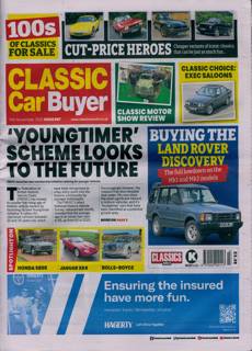 Classic Car Buyer Magazine Issue 19/11/2025