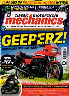Classic Motorcycle Mechanics Magazine Issue DEC 25
