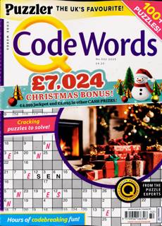 Puzzler Q Code Words Magazine Issue NO 532
