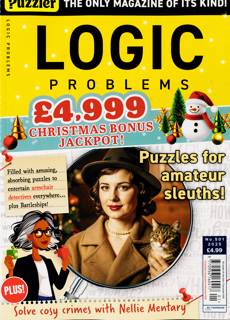 Puzzler Logic Problems Magazine Issue NO 501