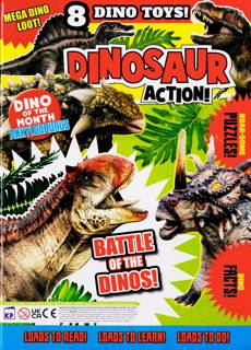 Dinosaur Action Magazine Issue NO 201