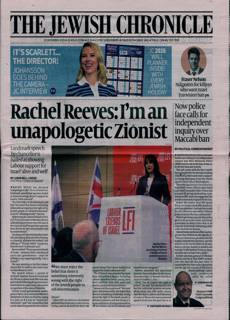 Jewish Chronicle Magazine Issue 11/12/2025