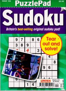 Puzzlelife Ppad Sudoku Magazine Issue NO 124