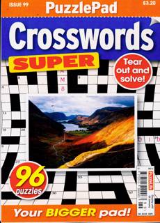 Puzzlelife Crossword Super Magazine Issue NO 99