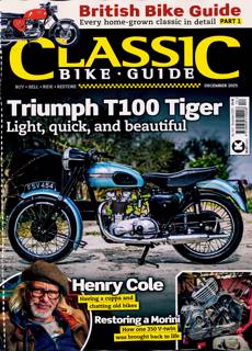 Classic Bike Guide Magazine Issue DEC 25
