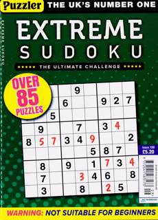 Extreme Sudoku Magazine Issue NO 109