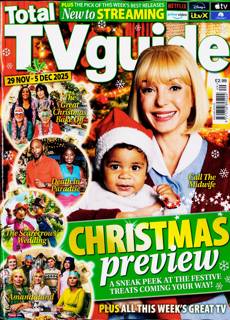 Total Tv Guide England Magazine Issue NO 49