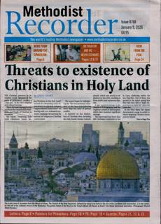 Methodist Recorder Magazine Issue 09/01/2026