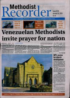 Methodist Recorder Magazine Issue 16/01/2026