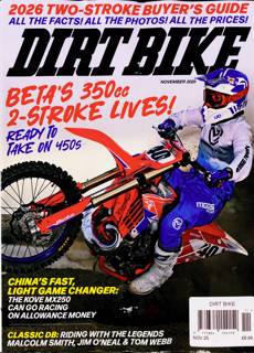 Dirt Bike Mthly Magazine Issue NOV 25