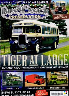 Bus And Coach Preservation Magazine Issue JAN 26