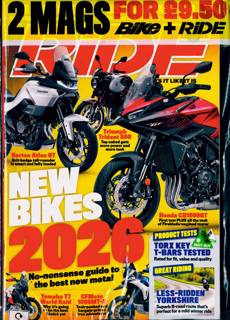 Ride Bike Value Pack Magazine Issue JAN 26