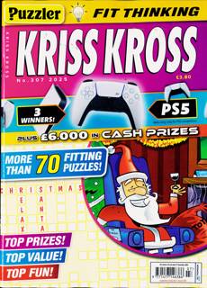 Puzzler Kriss Kross Magazine Issue NO 307