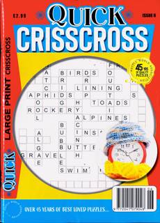 Quick Criss Cross Magazine Issue NO 6