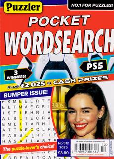 Puzzler Pocket Wordsearch Magazine Issue NO 512