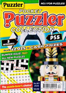 Puzzler Pocket Puzzler Coll Magazine Issue NO 167