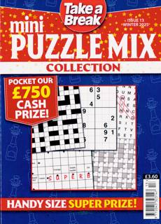 Tab Mini Puzzle Mix Coll Magazine Issue NO 13