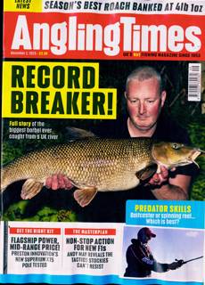 Angling Times Magazine Issue 02/12/2025