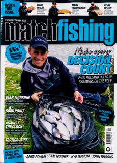 Match Fishing Magazine Issue DEC 25