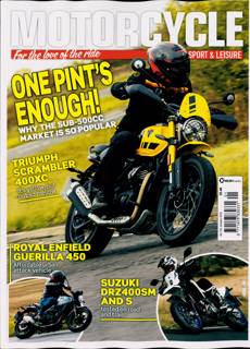 Motorcycle Sport & Leisure Magazine Issue JAN 26