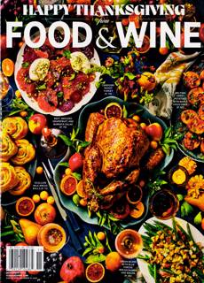 Food & Wine Usa Magazine Issue Nov 25