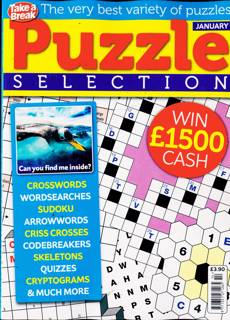 Take A Break Puzzle Selection Magazine Issue NO 14
