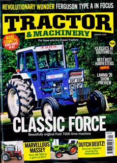 Tractor And Machinery Magazine Issue JAN 26