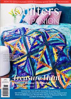 Quilters Companion Magazine Issue NO135