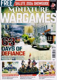 Miniature Wargames Magazine Issue APR 26
