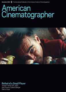 American Cinematographer Magazine Issue NOV 25