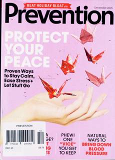 Prevention Magazine Issue DEC 25