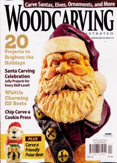 Woodcarving Illustrated Magazine Issue WINTER