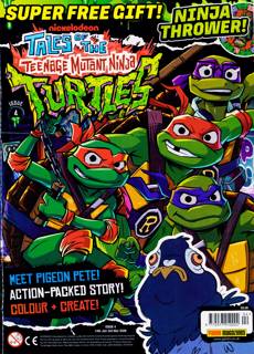 Teenage Mutant Ninja Turtl Magazine Issue NO 4