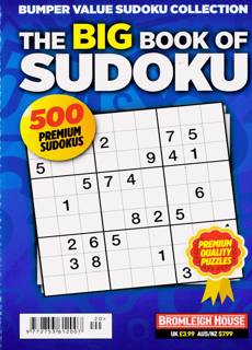 Big Book Of Sudoku Magazine Issue NO 20