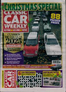 Classic Car Weekly Magazine Issue 17/12/2025