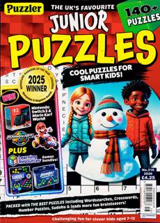 Puzzler Q Junior Puzzles Magazine Issue NO 316