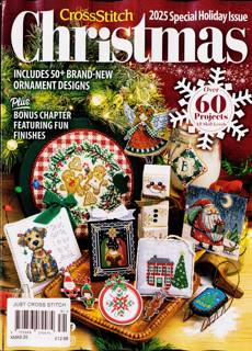 Just Cross Stitch Magazine Issue XMAS 25