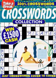Take A Break Crossword Collection Magazine Issue NO 14