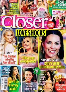 Closer Magazine Issue 20/12/2025